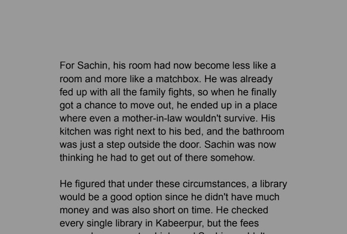 write a chiling horror story for you